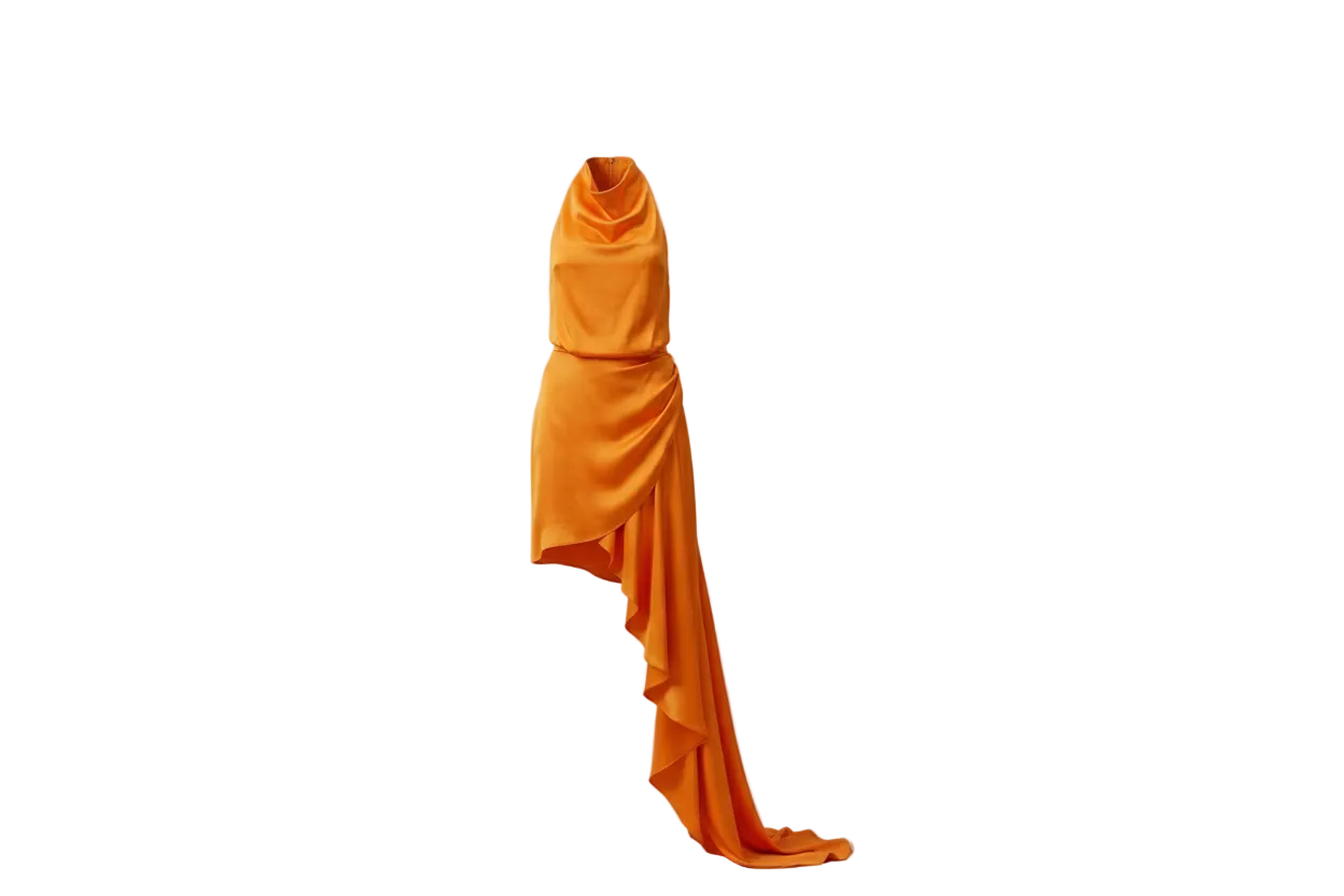 Elliatt Alaia Dress in Papaya