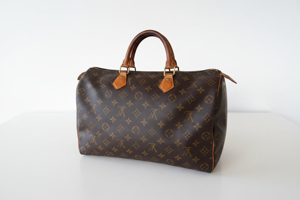 Louis Vuitton Monogram Speedy 35 (Vintage)