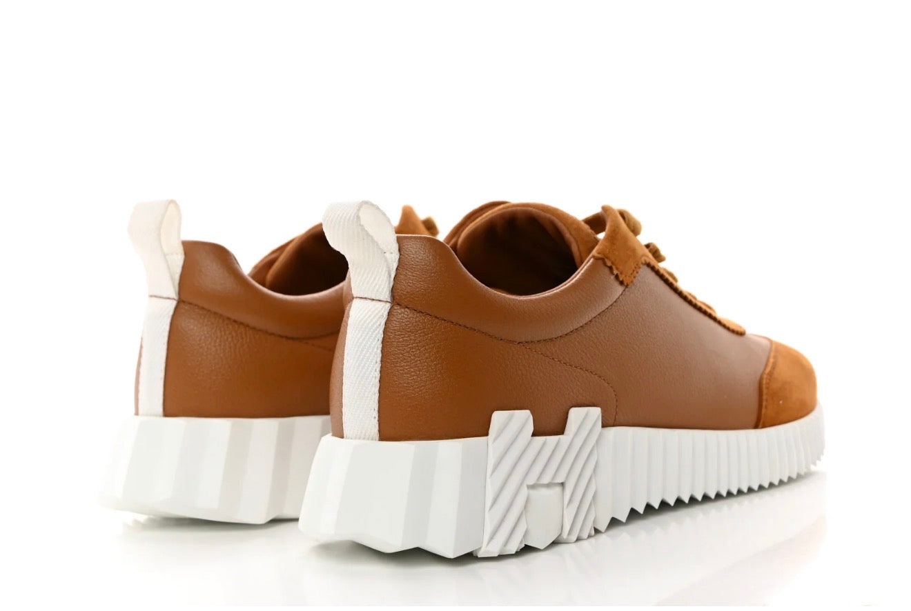 Hermes Bouncing Sneakers in Neutral