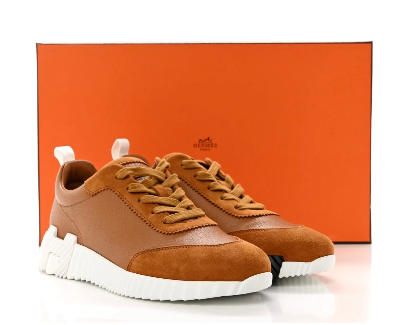 Hermes Bouncing Sneakers in Neutral