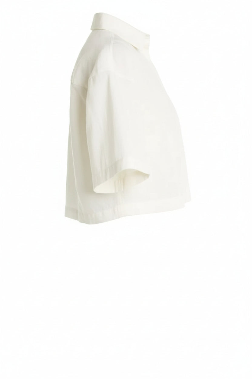 Jacquemus La Chemise Capri Twist Cotton Shirt
