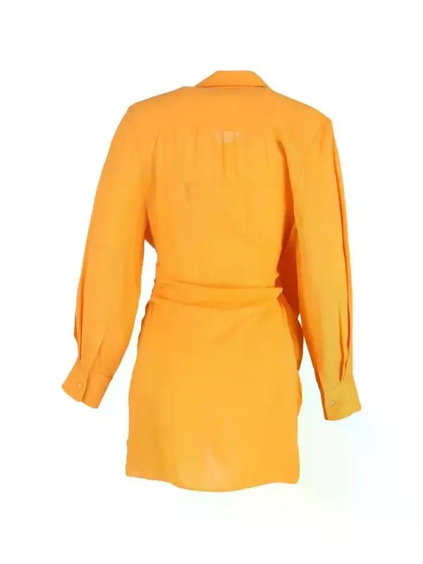 Jacquemus/Bahia Draped Mini Dress