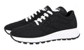 Prada Nylon Training Sneakers in Black