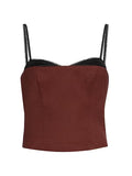 Reformation Melanie Sweetheart Crop Top