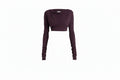Rick Owens Lilies Jade Long Sleeve Top in Purple