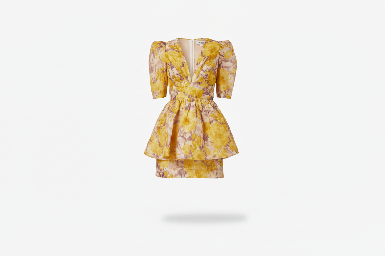 Zimmermann Linen Mini Dress