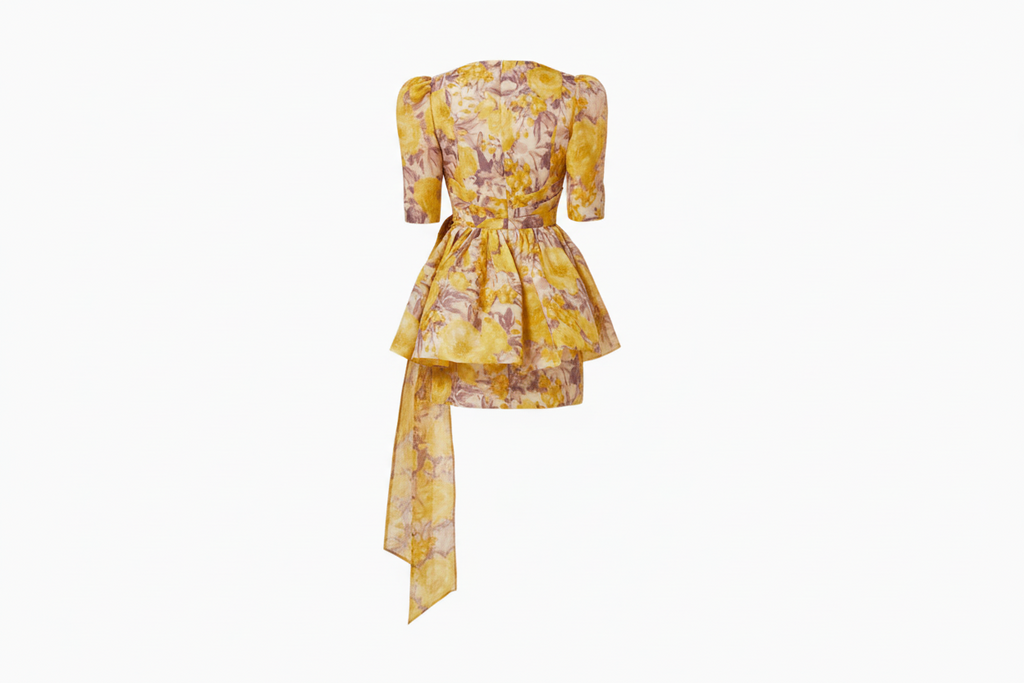 Zimmermann Linen Mini Dress