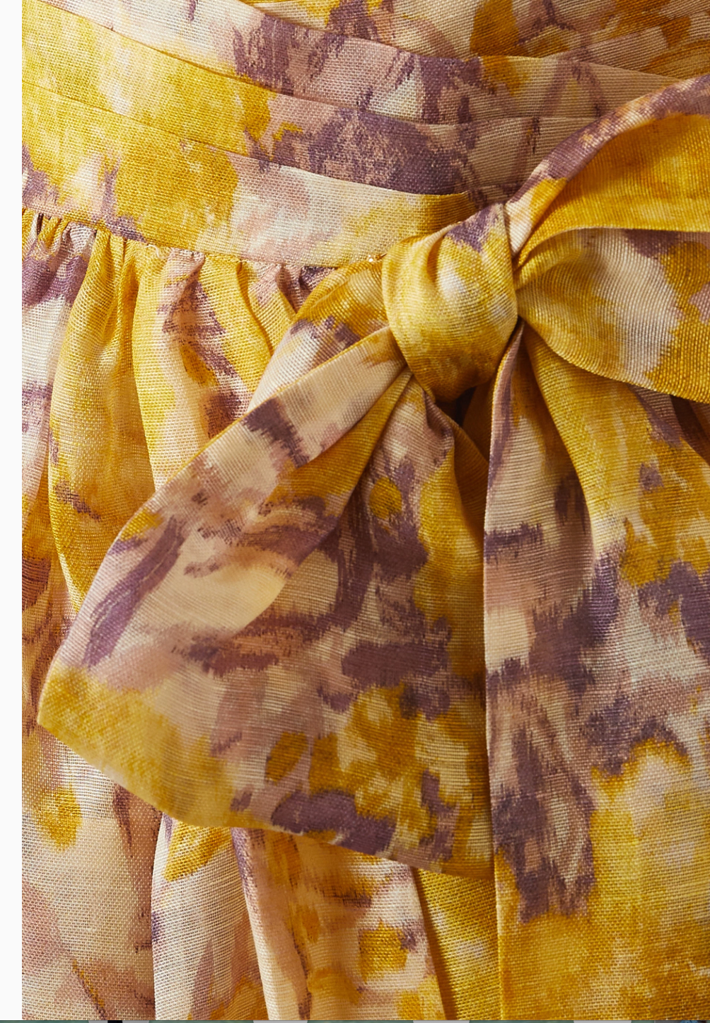 Zimmermann Linen Mini Dress