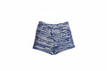 Tibi New York Chenille Tweed Shorts in Blue