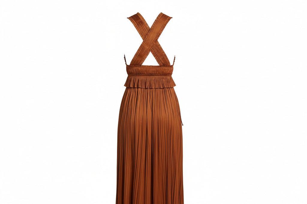 Ulla Johnson Ziva Plissé Satin Skirt