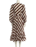 Zimmermann Animal Print Midi Length Dress