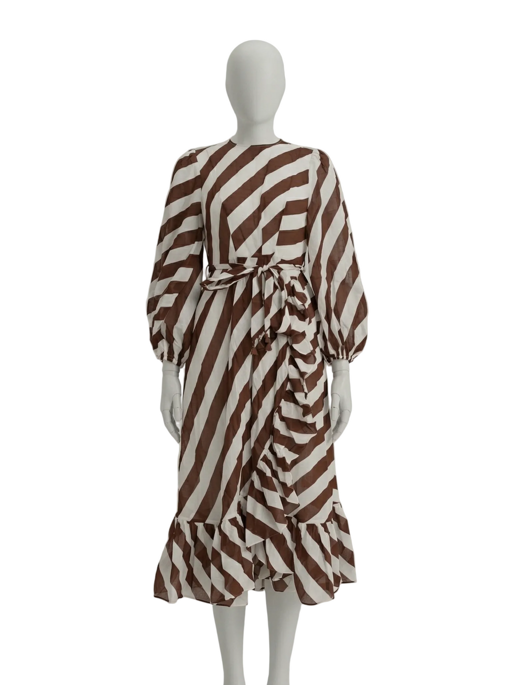 Zimmermann Animal Print Midi Length Dress