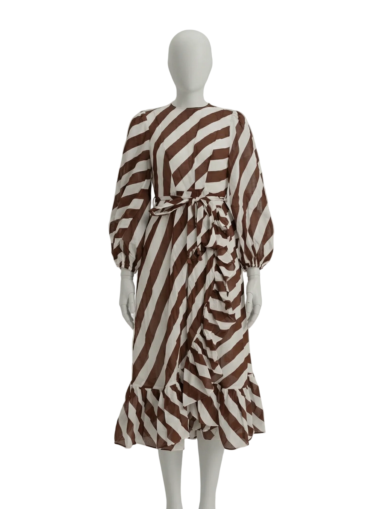 Zimmermann Animal Print Midi Length Dress