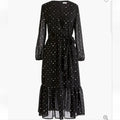 Point Sur Dress Polka Dot Dress in Black and White